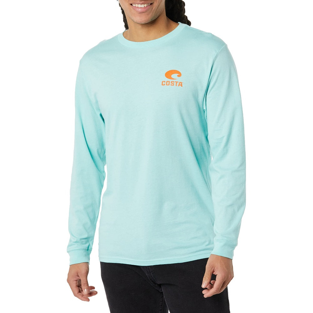 OVERLAY BASS LS FQA400944 COSTA T-SHIRTS