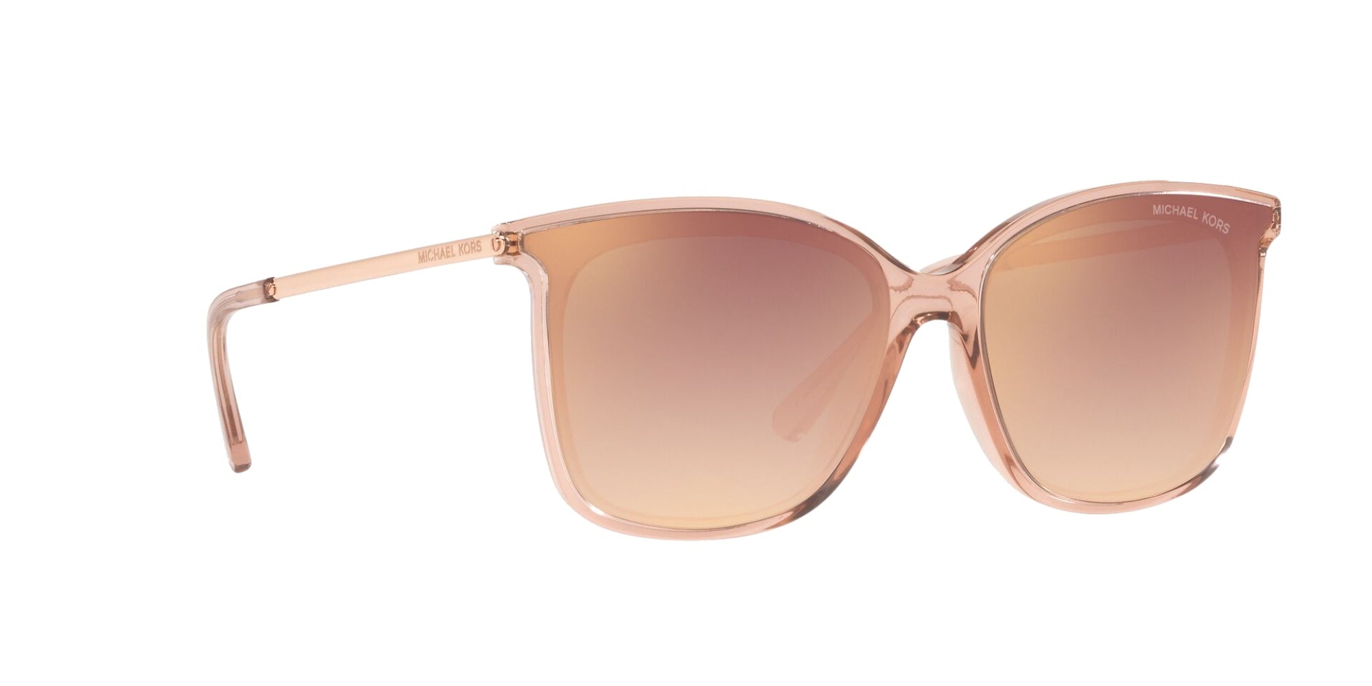 PINK TRANSLUCENT | ROSE GOLD GRADIENT MIRROR