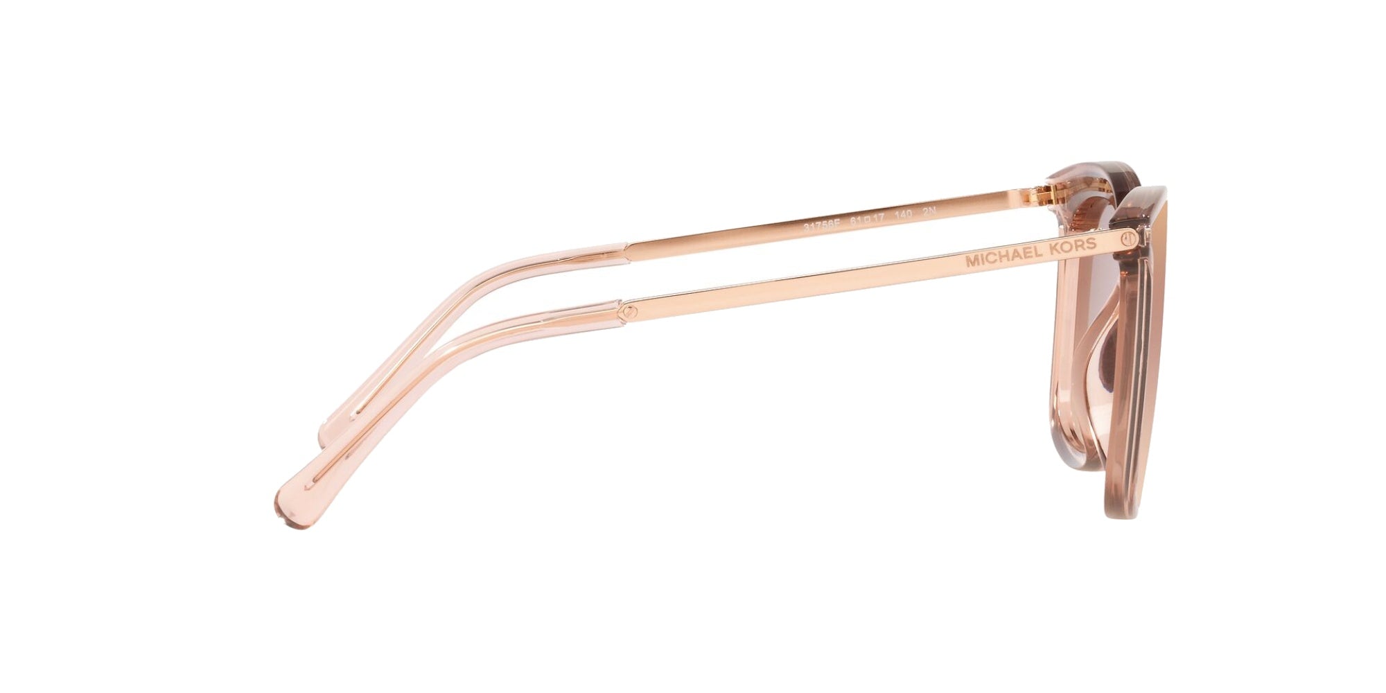 PINK TRANSLUCENT | ROSE GOLD GRADIENT MIRROR