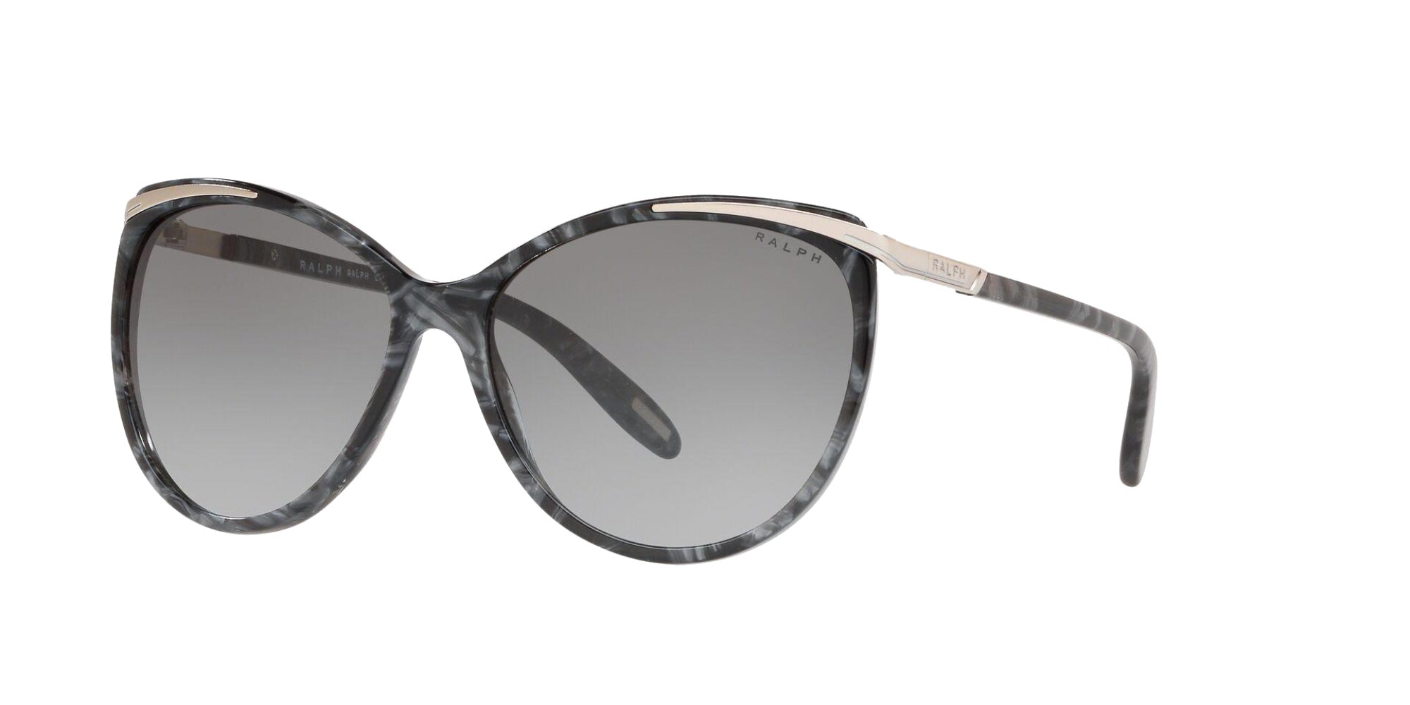 SHINY BLACK MARBLE SILVER | GRADIENT GREY