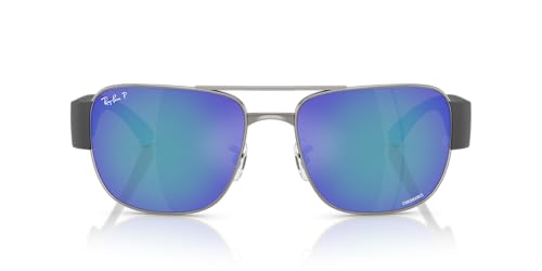 GUNMETAL | POLAR GREY MIRROR BLUE