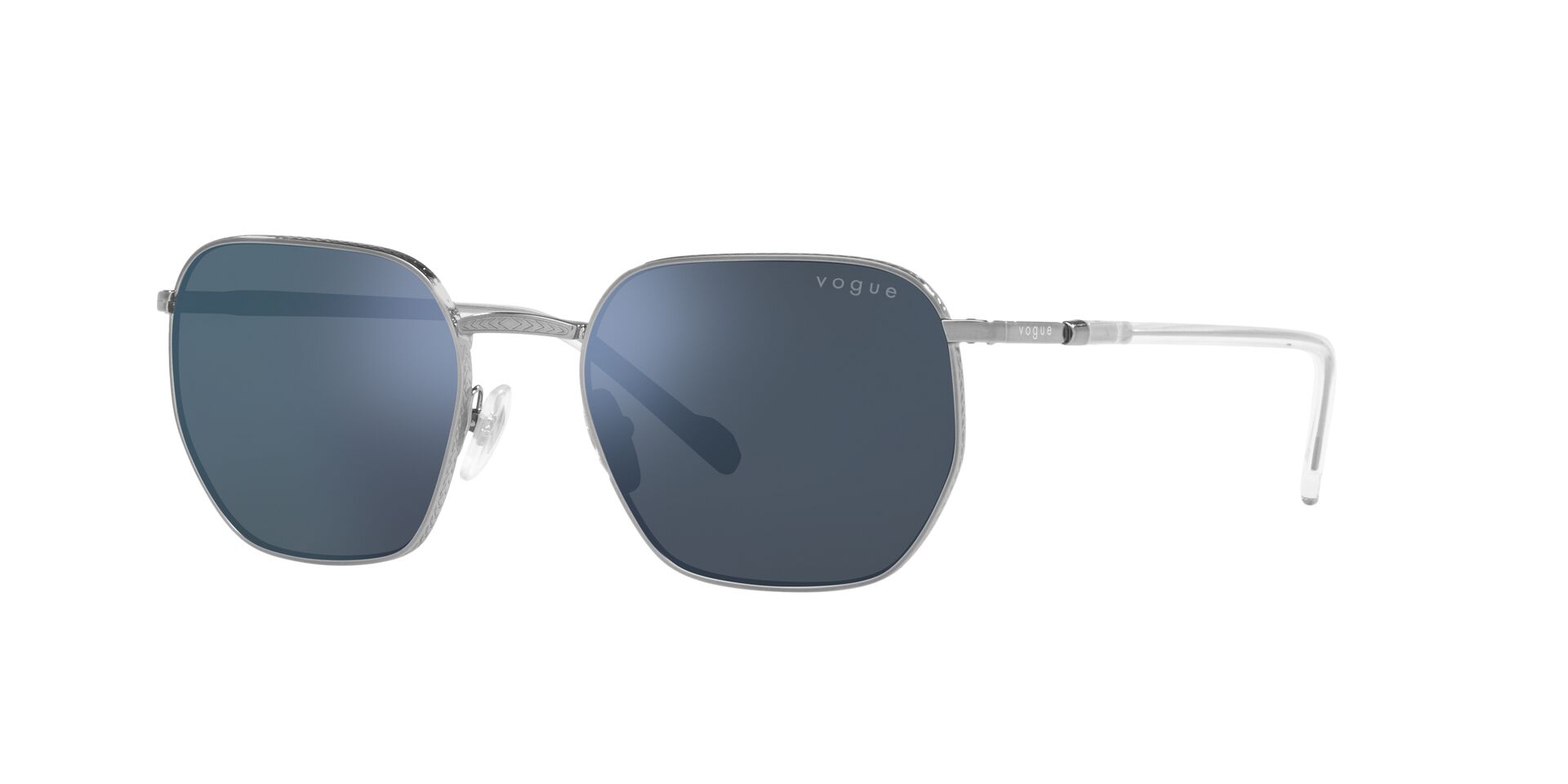 GUNMETAL | BLUE MIRROR