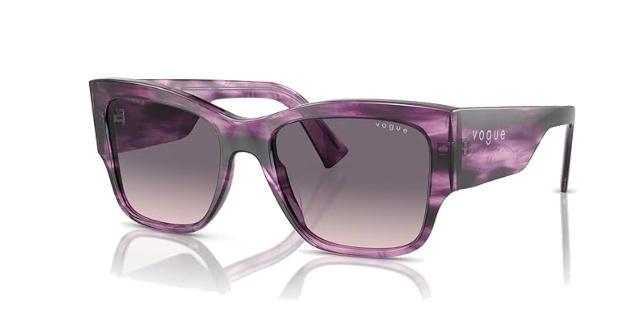 PURPLE HAVANA | PINK GRADIENT DARK VIOLET