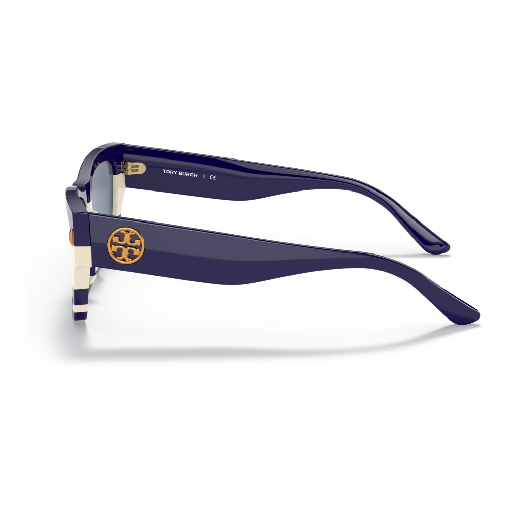 NAVY IVORY VINTAGE STRIPES | SOLID NAVY