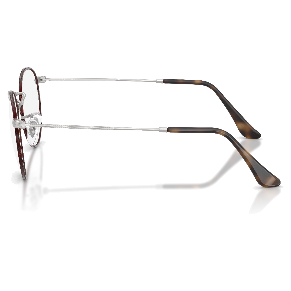MATTE HAVANA ON MATTE SILVER | DEMO LENS