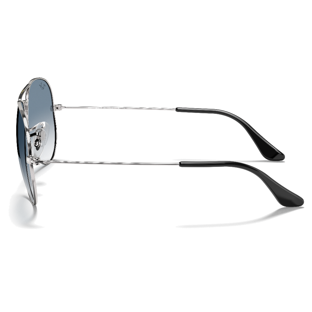 SILVER | CLEAR GRADIENT BLUE