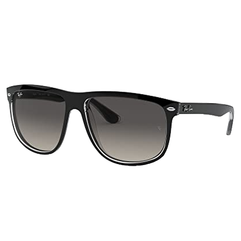 BLACK ON TRANSPARENT | LIGHT GREY GRADIENT DARK GREY