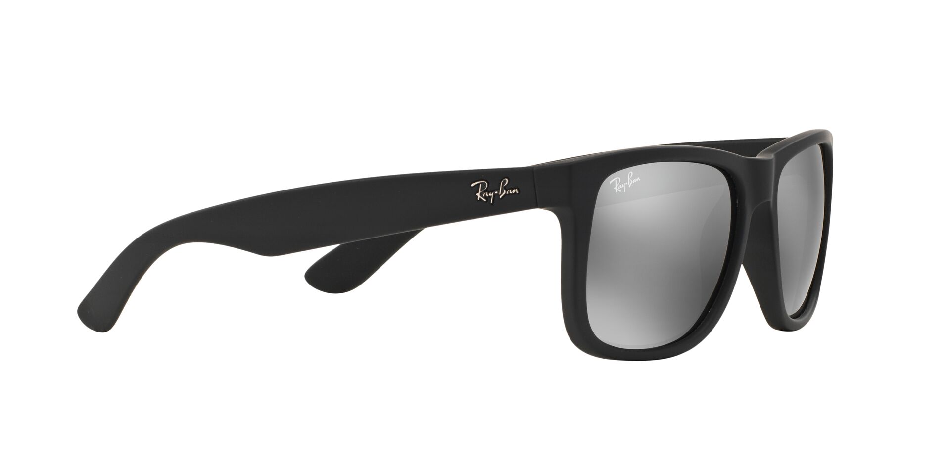 RUBBER BLACK | GREY MIRROR SILVER