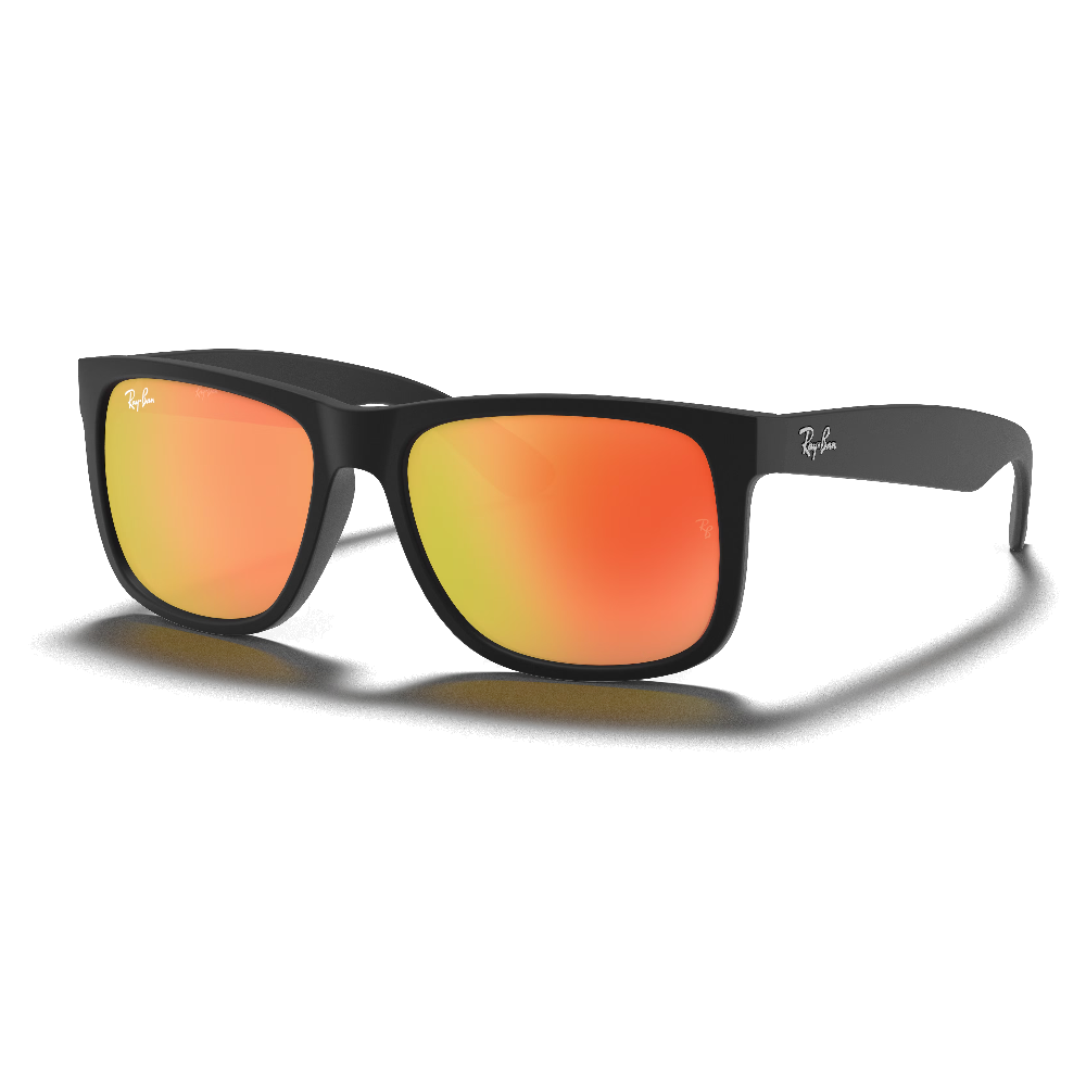 RUBBER BLACK | BROWN MIRROR ORANGE