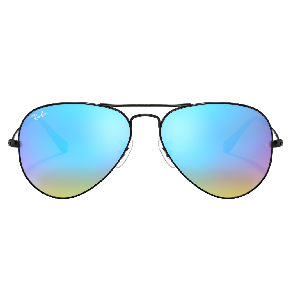 BLACK | BROWN GRADIENT MIRROR BLUE