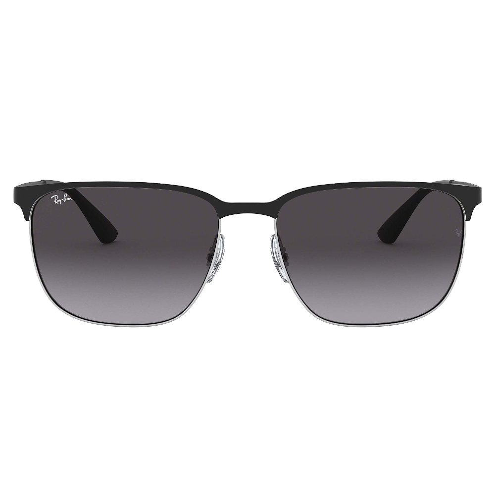 BLACK ON SILVER | LIGHT GREY GRADIENT DARK GREY