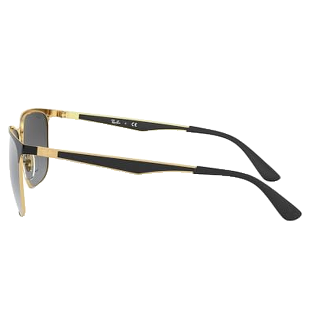 BLACK ON ARISTA | GREY MIRROR SILVER GRADIENT