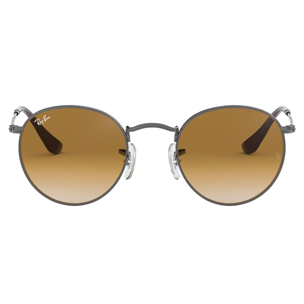 GUNMETAL | CLEAR GRADIENT BROWN