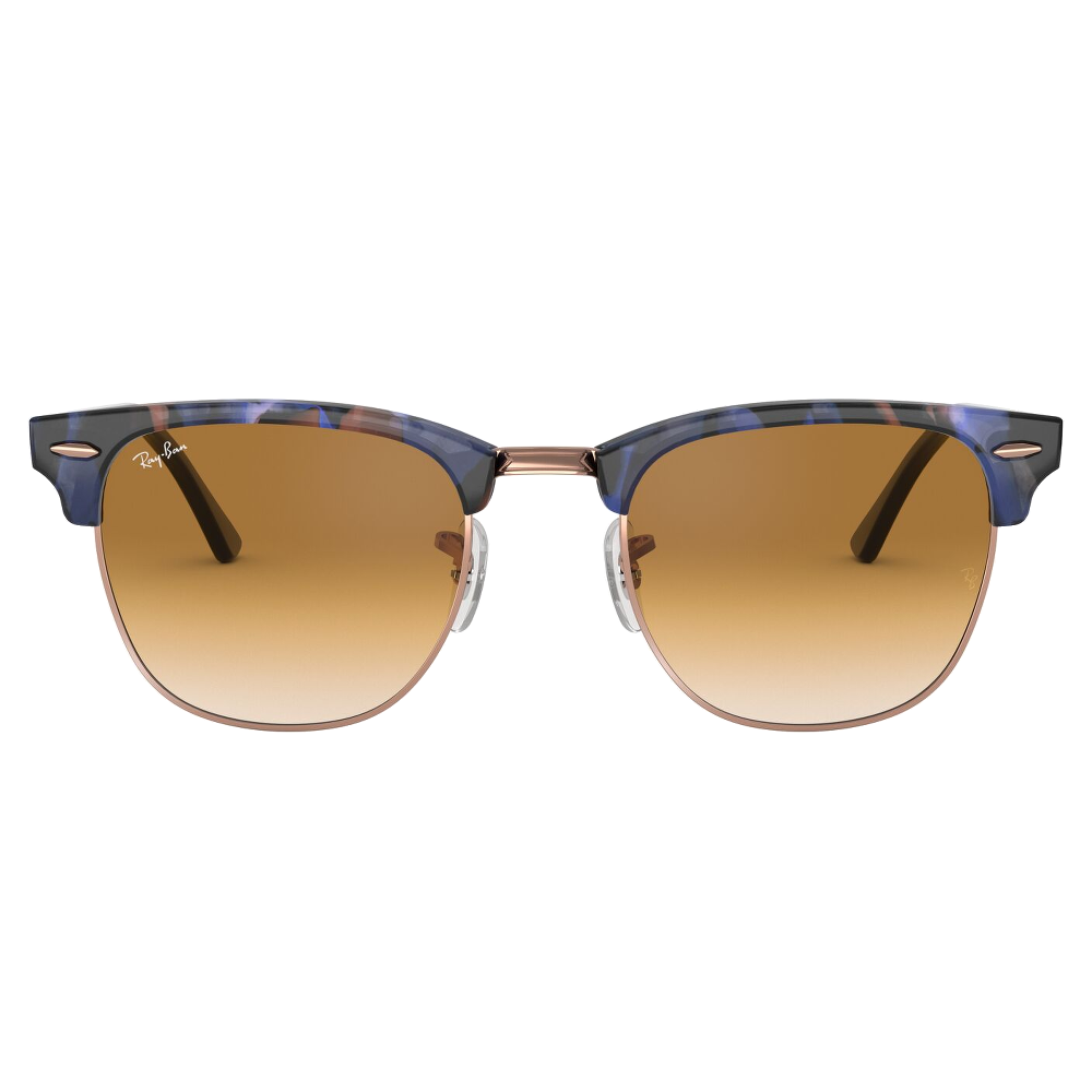 SPOTTED BROWN/BLUE | CLEAR GRADIENT BROWN