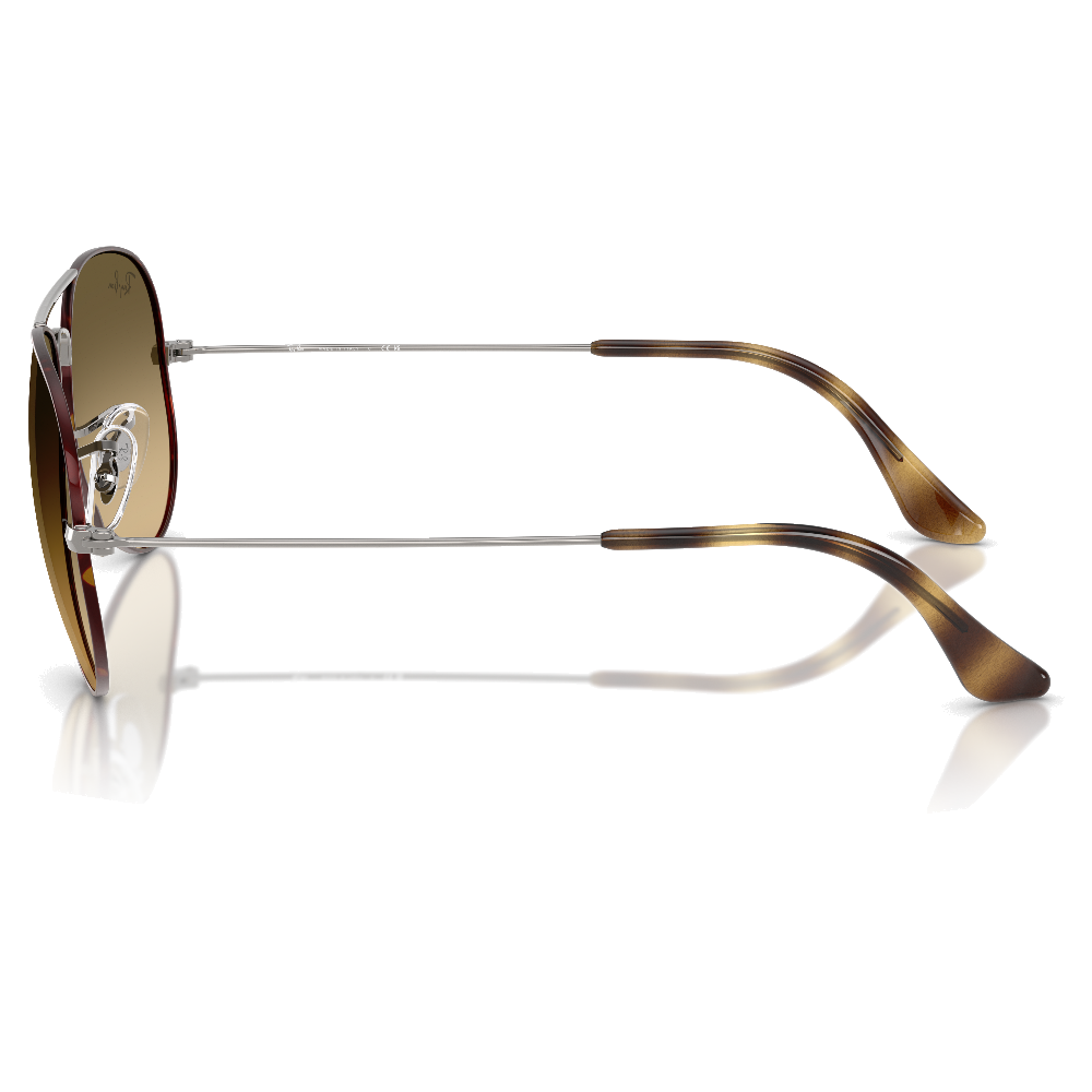 HAVANA ON GUNMETAL | BROWN VINTAGE GRADIENT BLACK