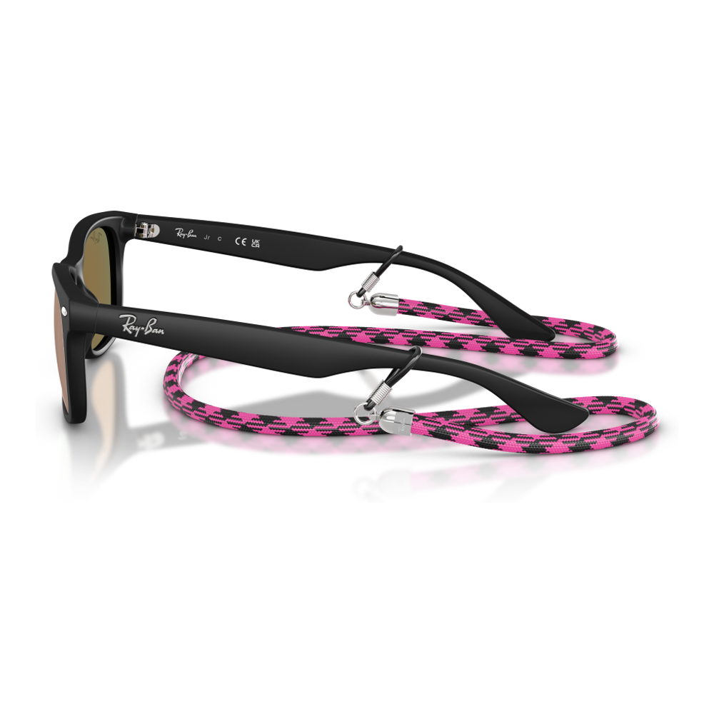 RUBBER BLACK | ORANGE MIR PINK POLARIZED
