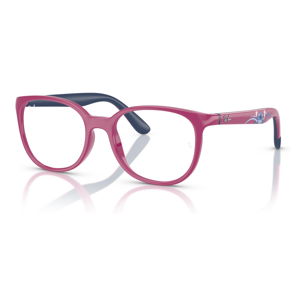 FUCSIA WITH RUBBER BLUE | DEMO LENS