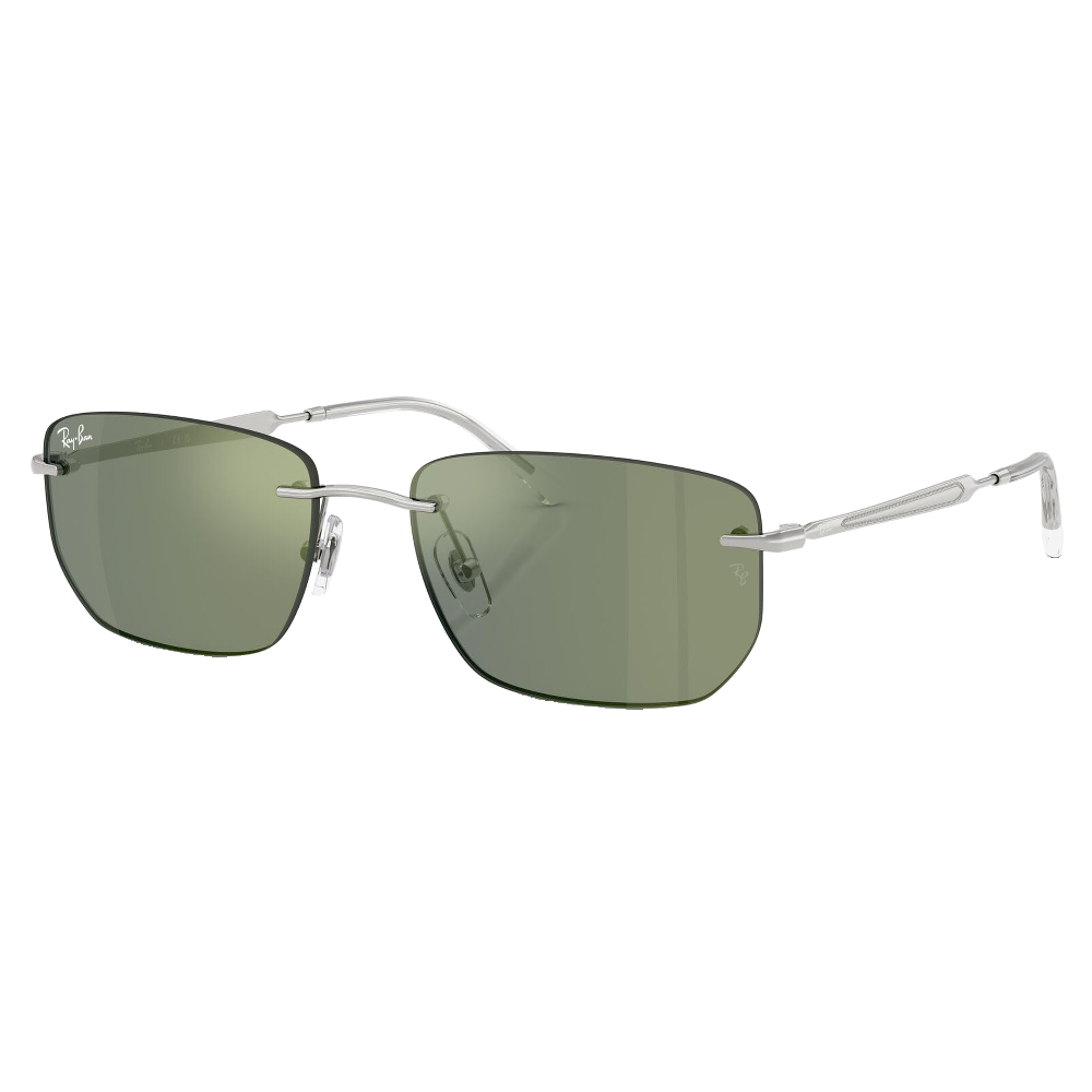 SILVER | GREEN MIRROR GREEN