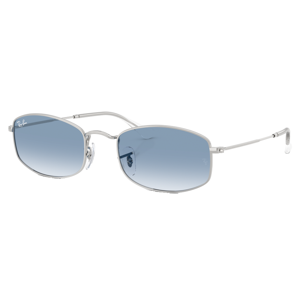 SILVER | CLEAR GRADIENT BLUE