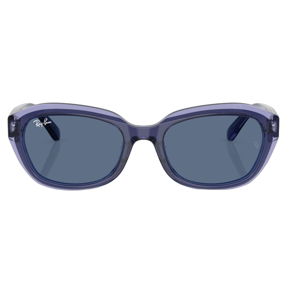 TOP VIOLET ON TRANSP VIOLET | DARK BLUE
