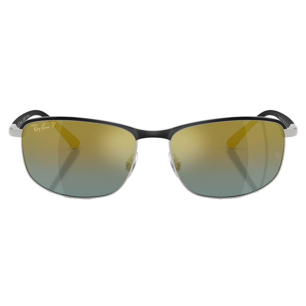 BLACK ON SILVER | GRADIENT GOLD