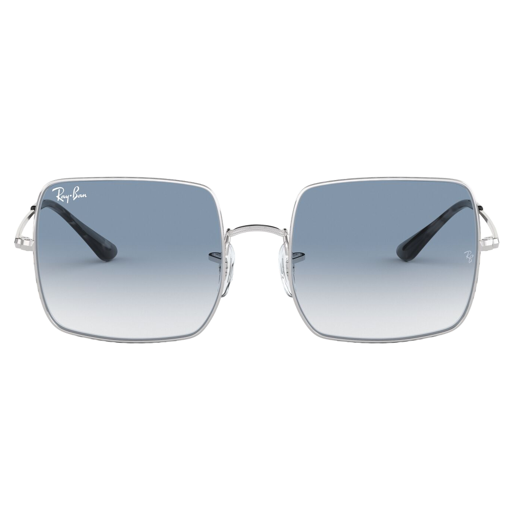 SILVER | CLEAR GRADIENT BLUE
