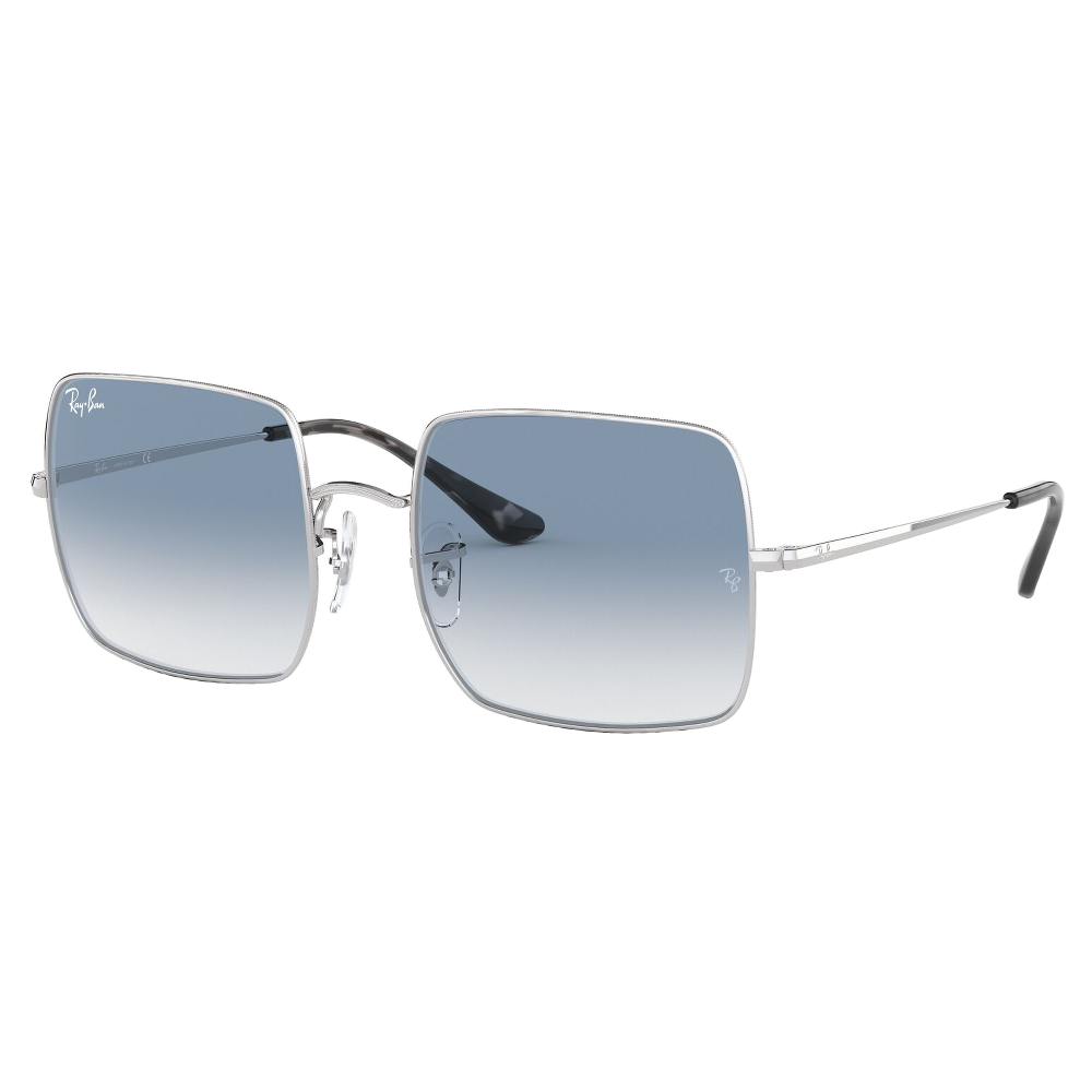 SILVER | CLEAR GRADIENT BLUE