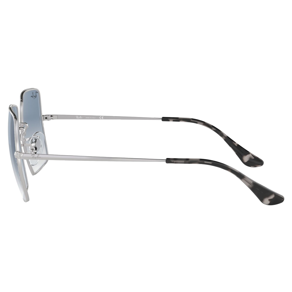 SILVER | CLEAR GRADIENT BLUE