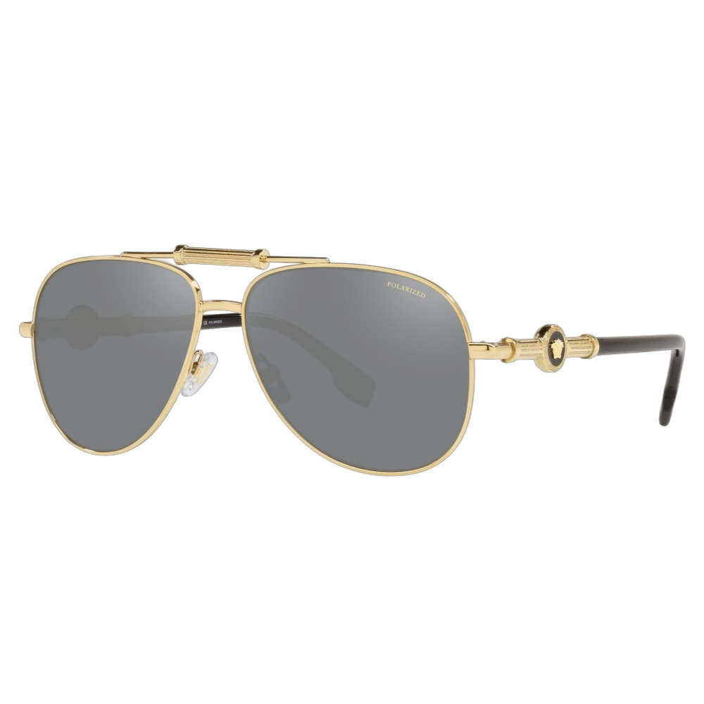 GOLD | POLARIZED GREY MIRROR SILVER