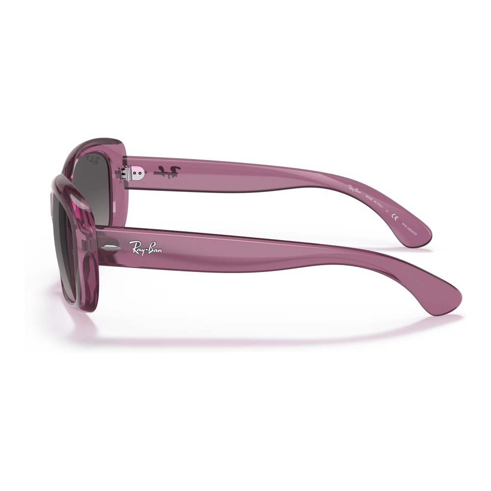 TRANSPARENT VIOLET | GREY GRADIENT POLARIZED