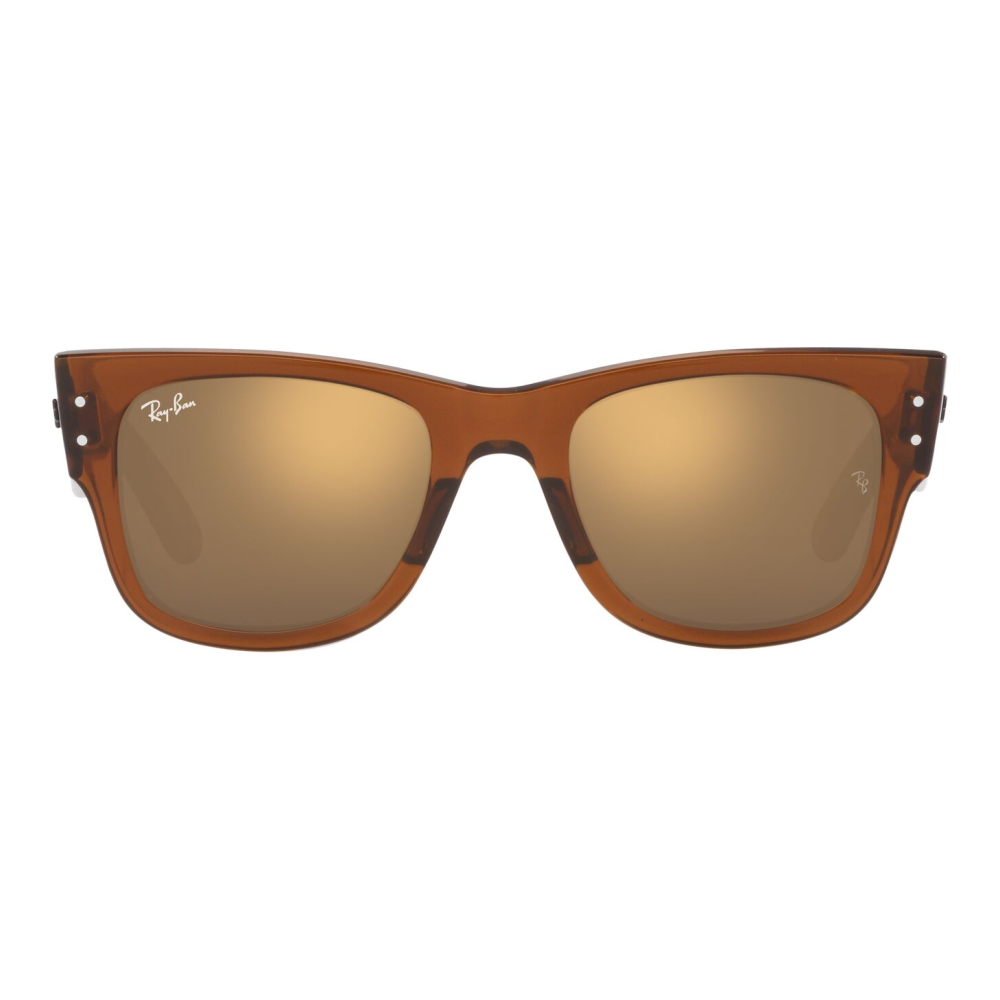 TRANSPARENT BROWN | LIGHT BROWN MIRROR GOLD