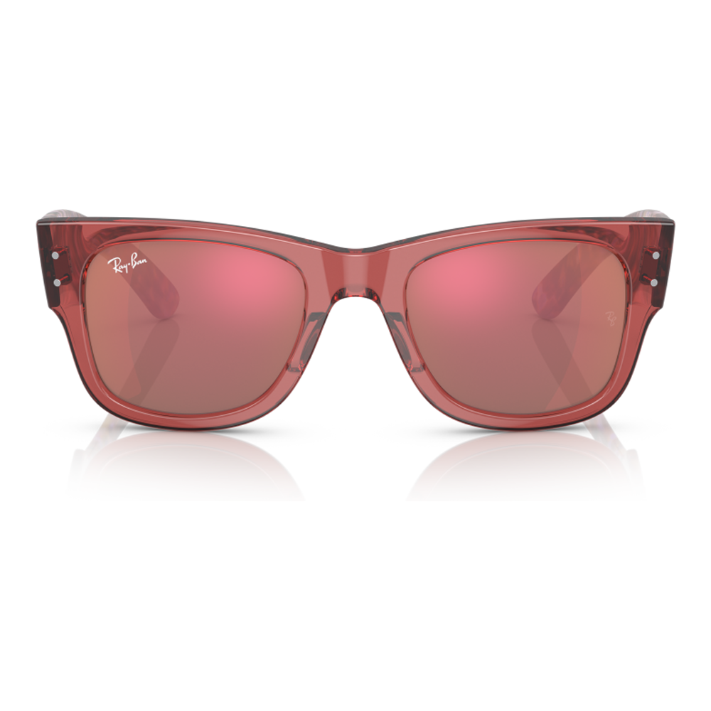 TRANSLUCENT PINK / BRONZE MIRROR DARK RED | BRONZE MIRROR DARK RED