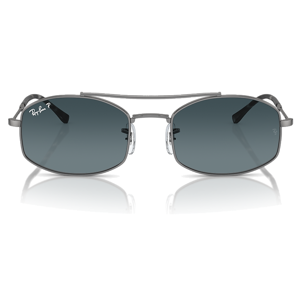 GUNMETAL | BLUE GRADIENT POLARIZED