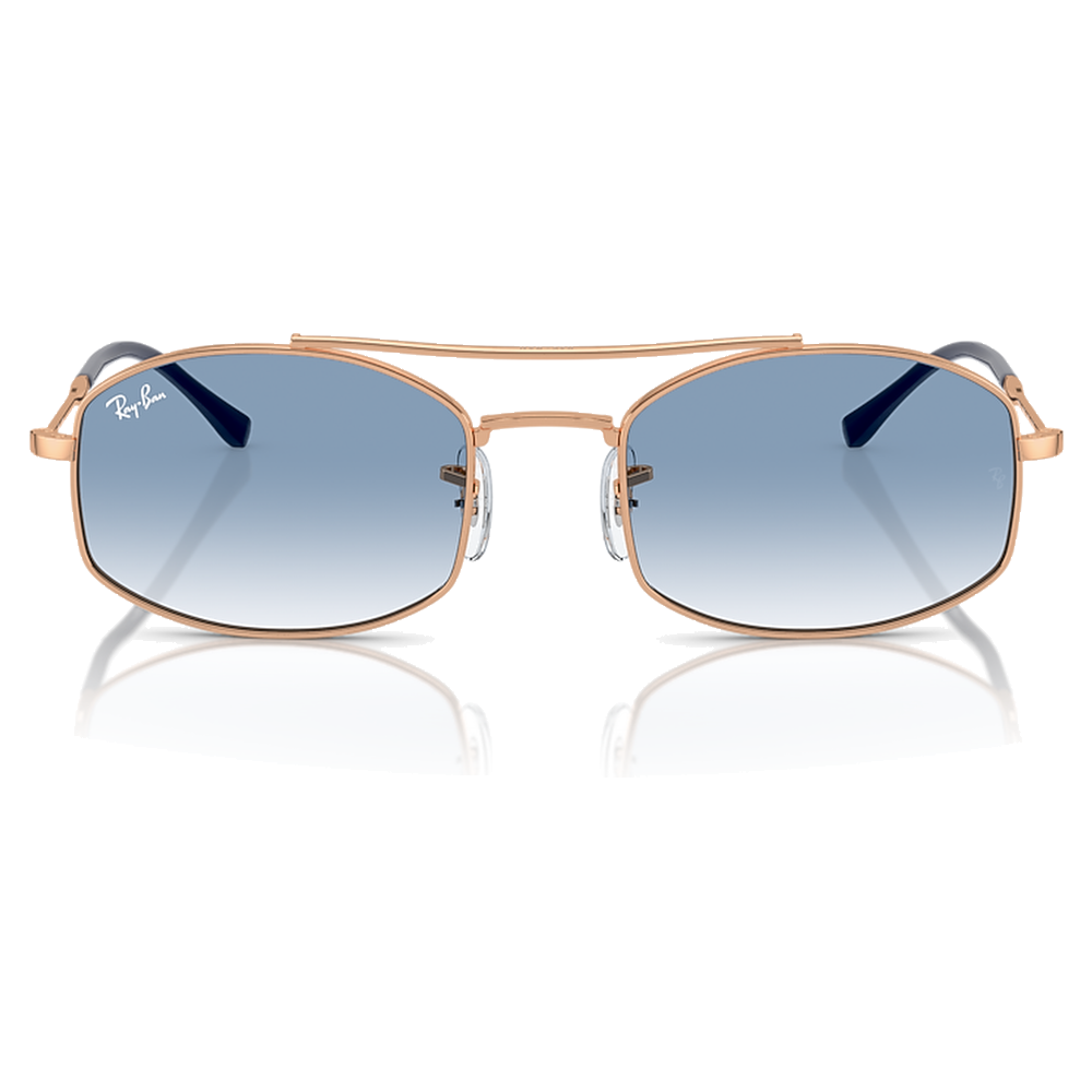 ROSE GOLD | CLEAR GRADIENT BLUE