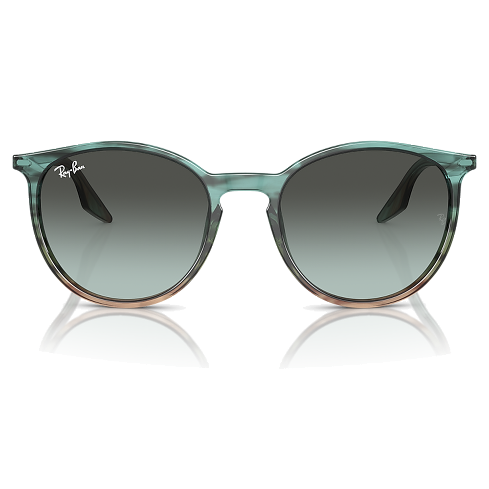 STRIPED BLUE GRADIENT GREEN | BLUE VINTAGE DEG.BLACK