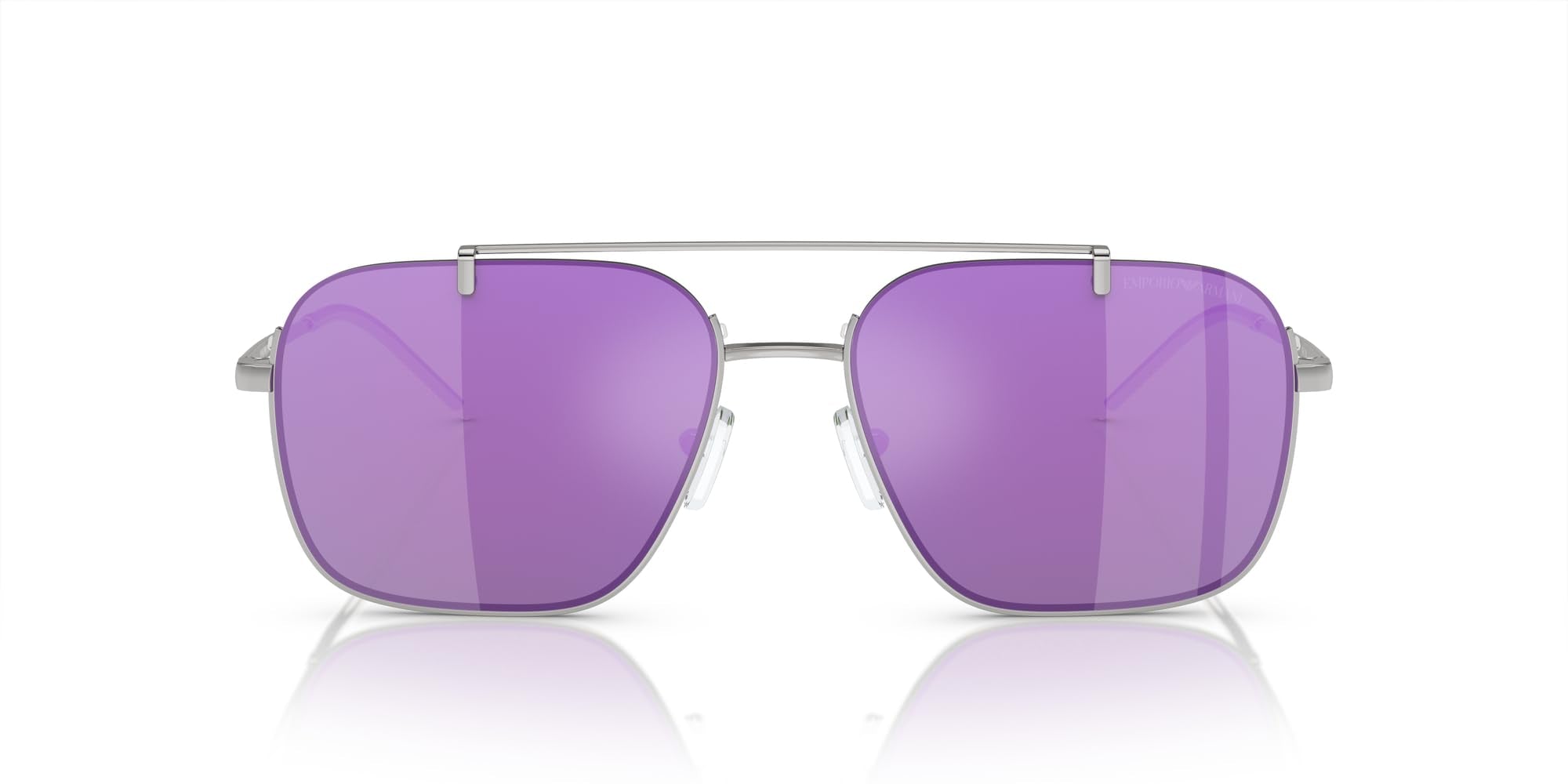 SHINY SILVER | GREY MIRROR VIOLET