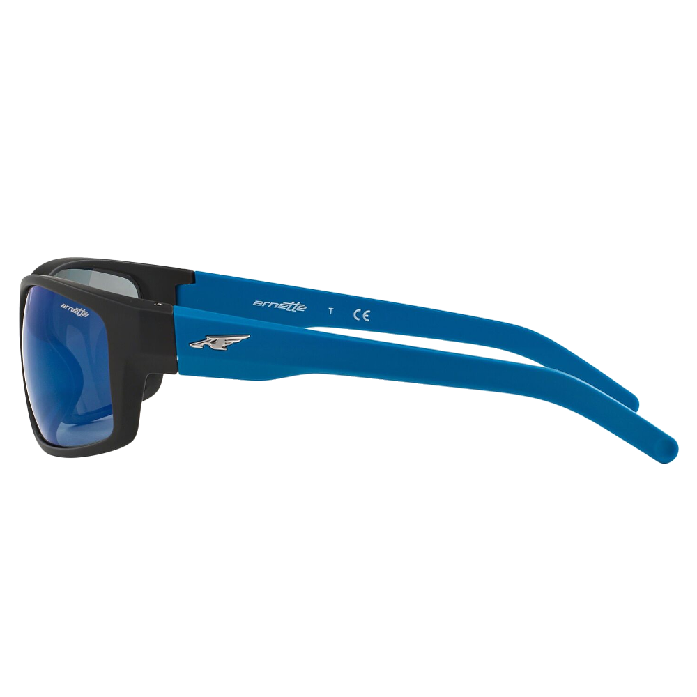 RUBBER BLACK | BLUE MIRROR BLUE