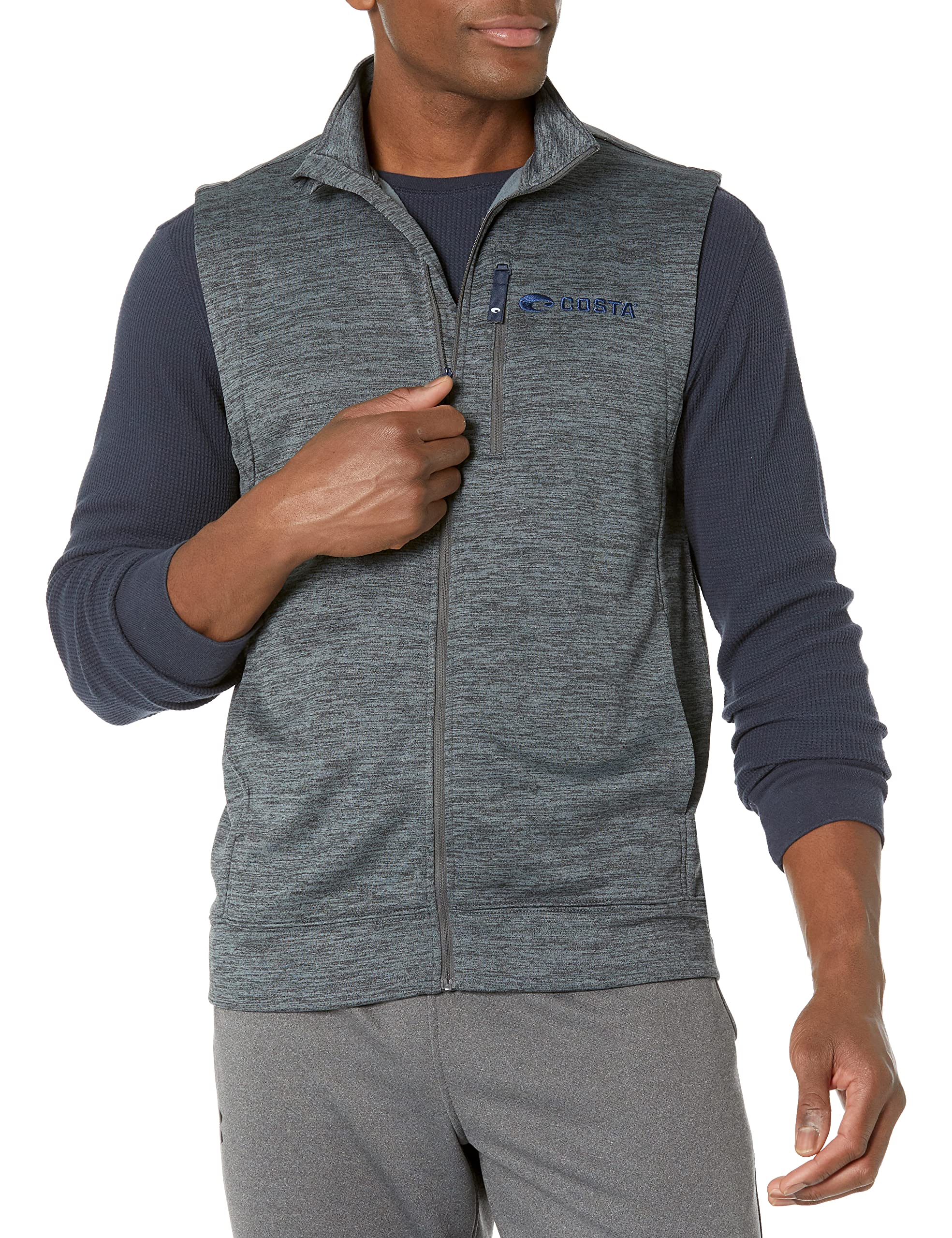 FQA400769 HARBOR FULL ZIP FLEECE VEST