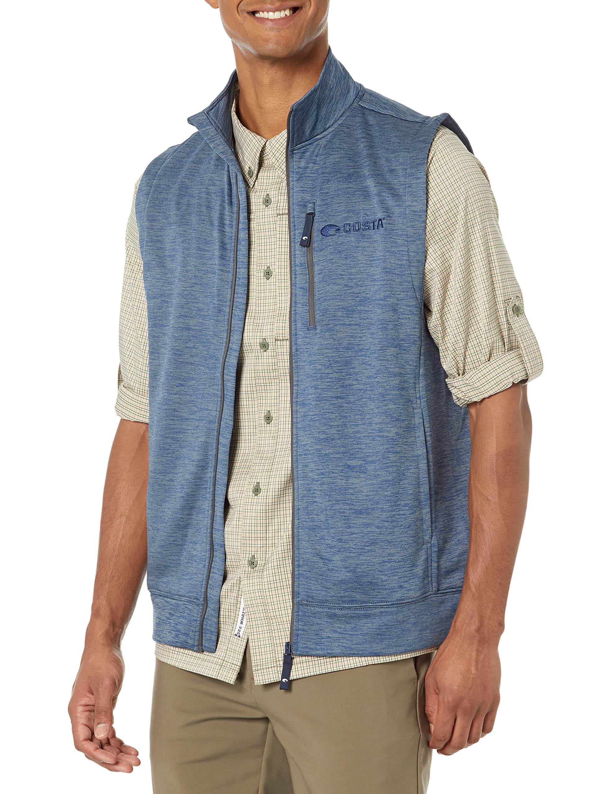 FQA400769 HARBOR FULL ZIP FLEECE VEST