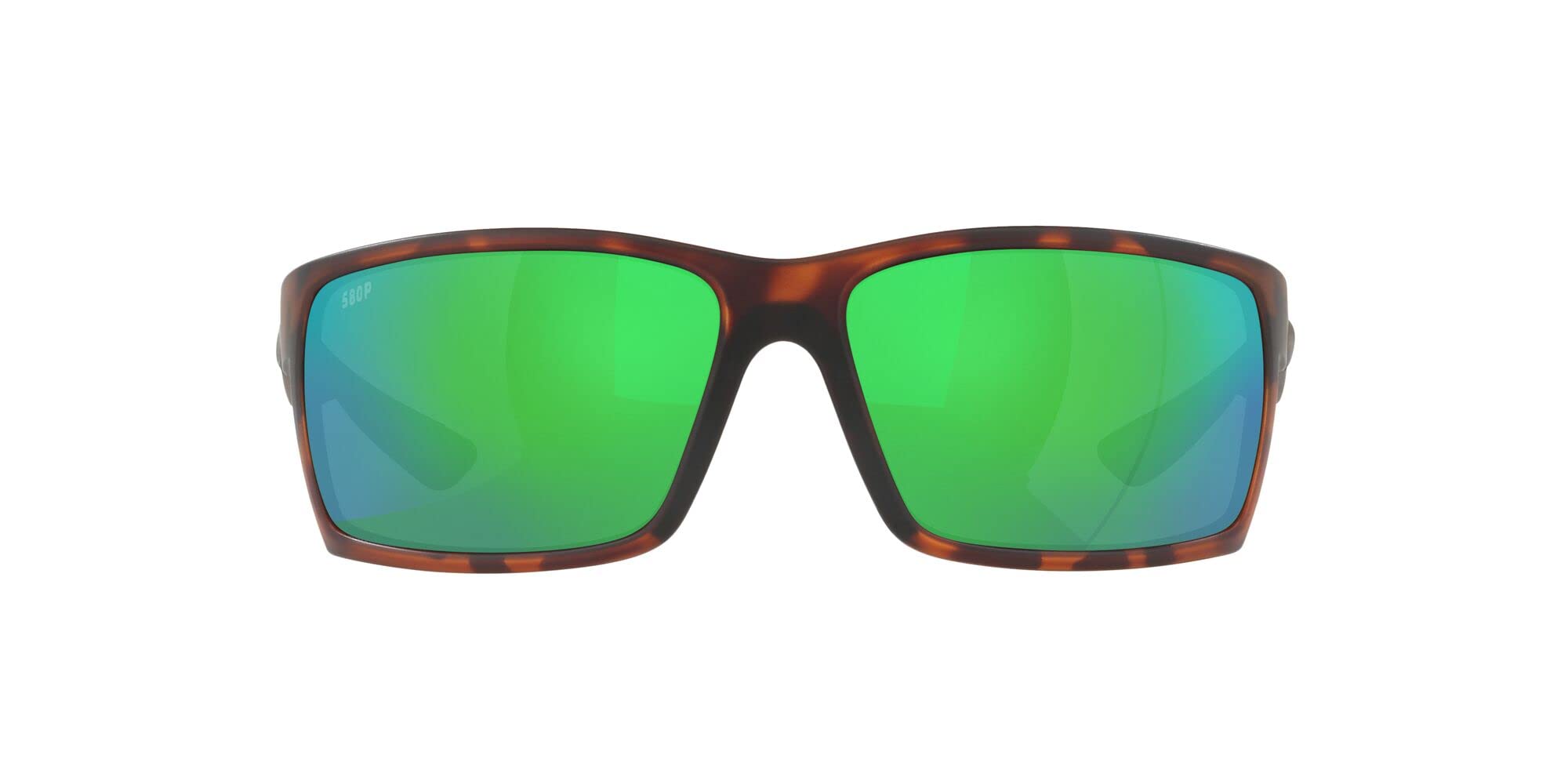 MATTE RETRO TORTOISE | GREEN MIRROR