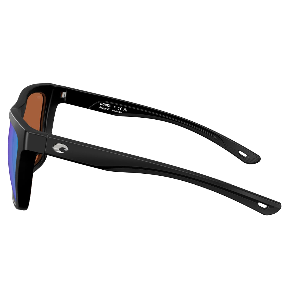 MATTE BLACK | GREEN MIRROR