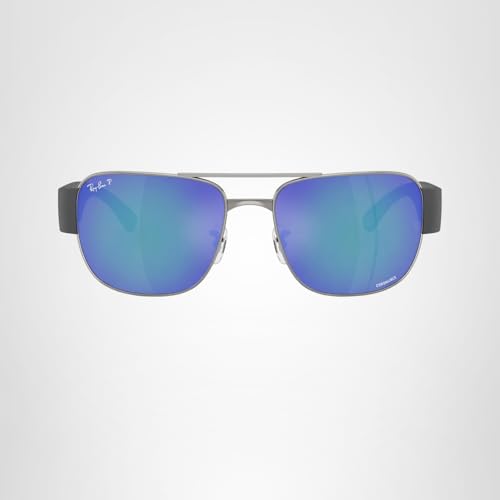 GUNMETAL | POLAR GREY MIRROR BLUE