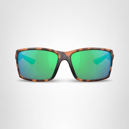 MATTE RETRO TORTOISE | GREEN MIRROR