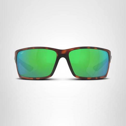 MATTE RETRO TORTOISE | GREEN MIRROR
