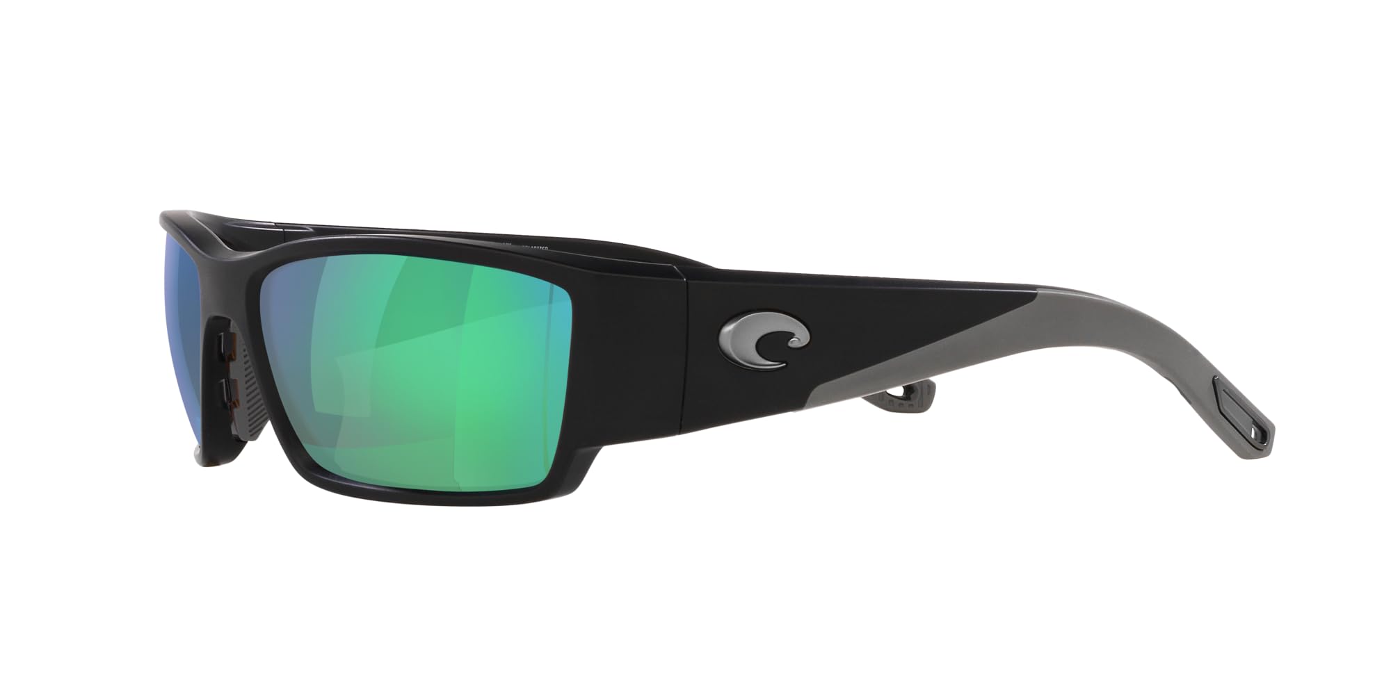 MATTE BLACK | GREEN MIRROR