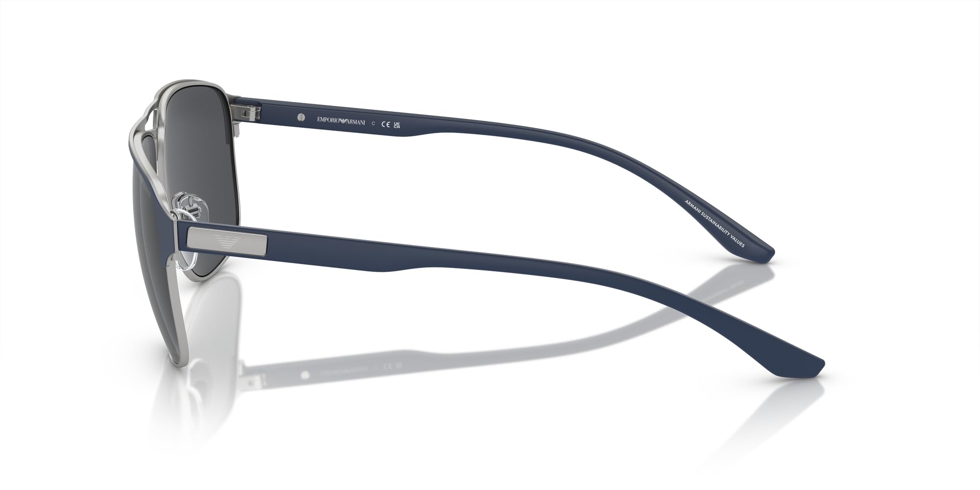 MATTE SILVER BLUE | DARK GREY