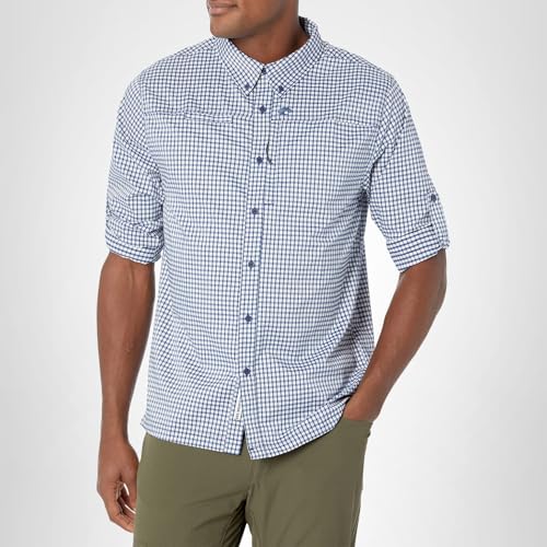 FQA400772 ANGLER TECH BUTTON DOWN PLAID