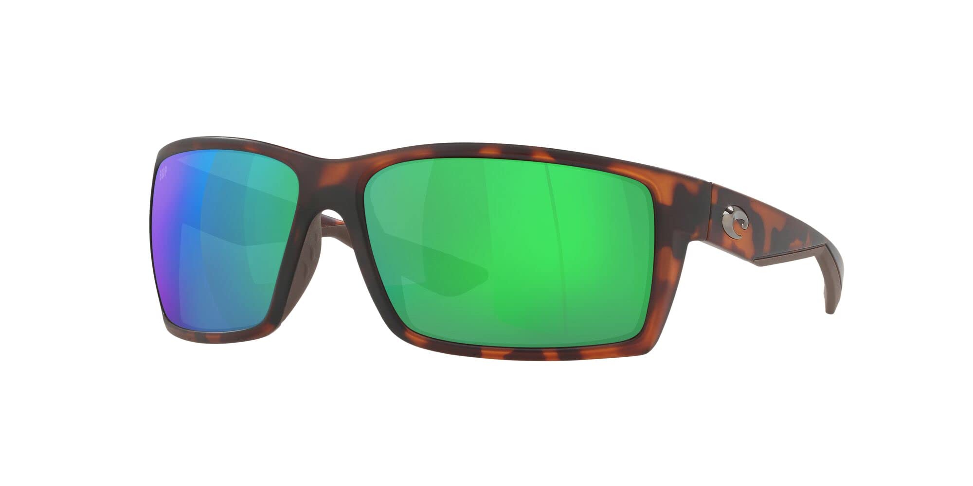 MATTE RETRO TORTOISE | GREEN MIRROR
