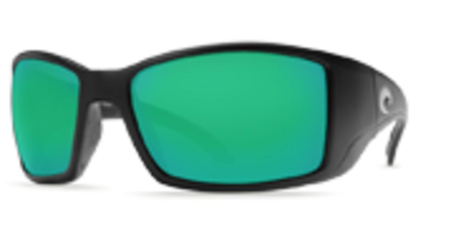 MATTE BLACK | GREEN MIRROR