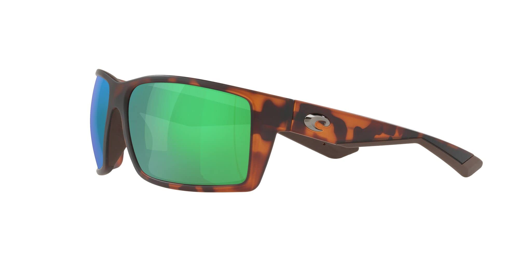 MATTE RETRO TORTOISE | GREEN MIRROR
